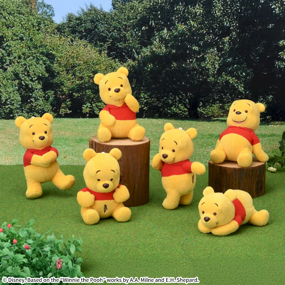 くまのプーさん マスコット いろいろポーズ｜プライズ・くじ・グッズ