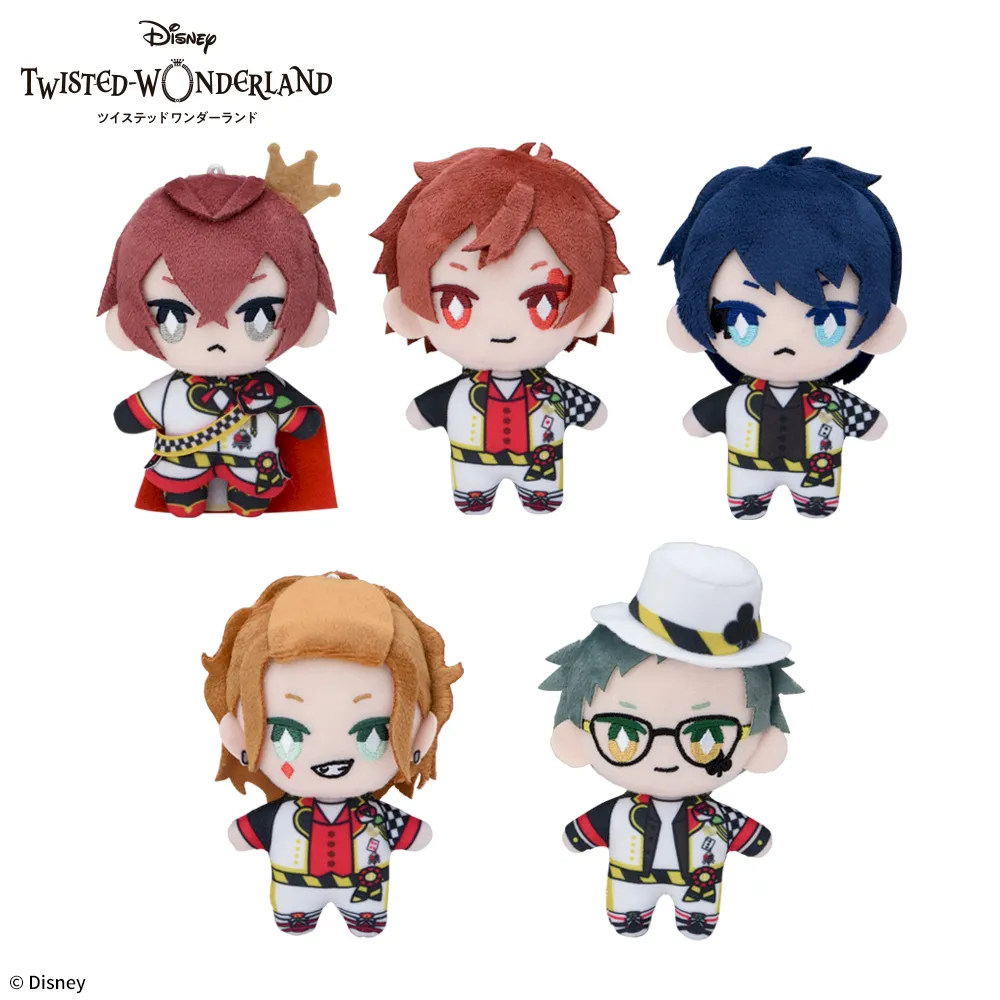 ディズニー ツイステッドワンダーランド 寮服マスコット