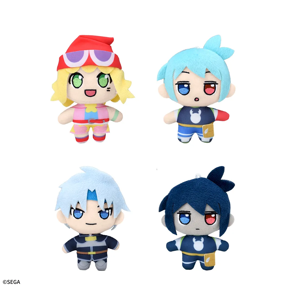 ぷよぷよ マスコット“アミティ&シグ&シェゾ&くろいシグ”｜プライズ