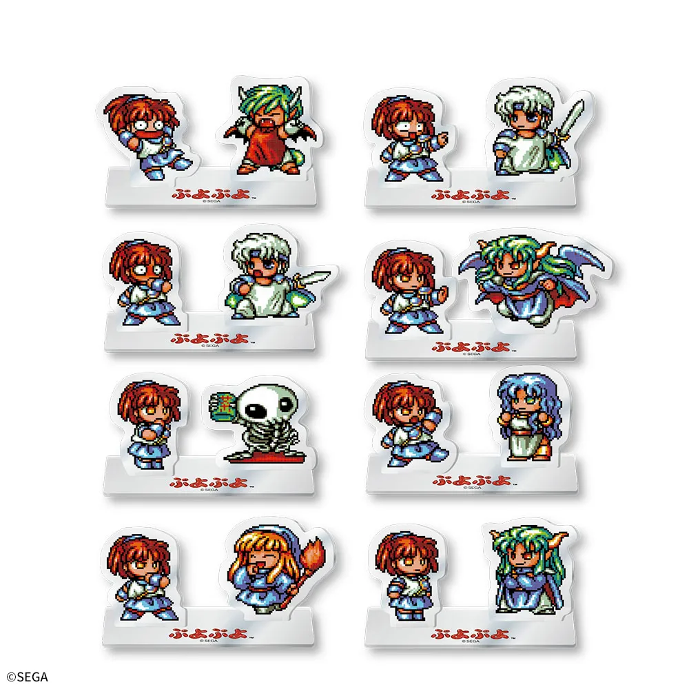 ぷよぷよ ピクセルクリアスタンド｜プライズ・くじ・グッズ情報なら