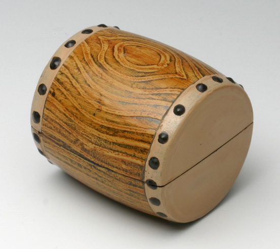 通販販売【茶道具】 香合 乾漆 太鼓 *中川正斎*正斉*[kog99004]茶道