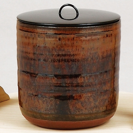 通販販売【茶道具】 水指 古瀬戸写 一重口 *加藤景治* 茶道道具