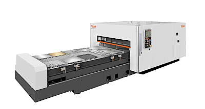 ヤマザキマザックが生産性をさらに向上させたレーザ加工機の