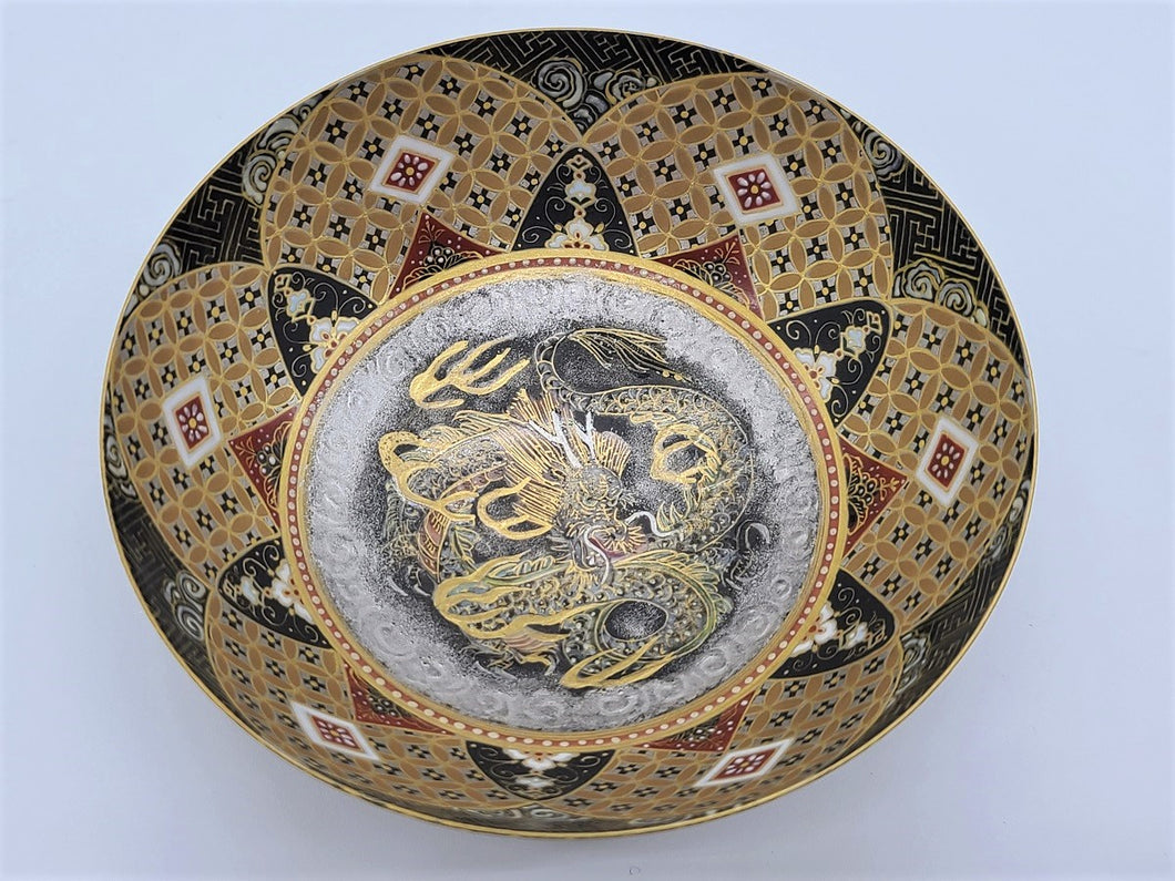 京焼・清水焼 空女 華薩摩龍平盃 – SEIKADO