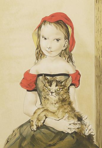 ハトを抱く少女」 | ｜正光画廊