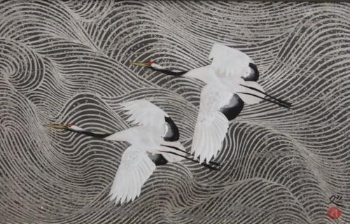 濤と鶴・福 | ｜正光画廊