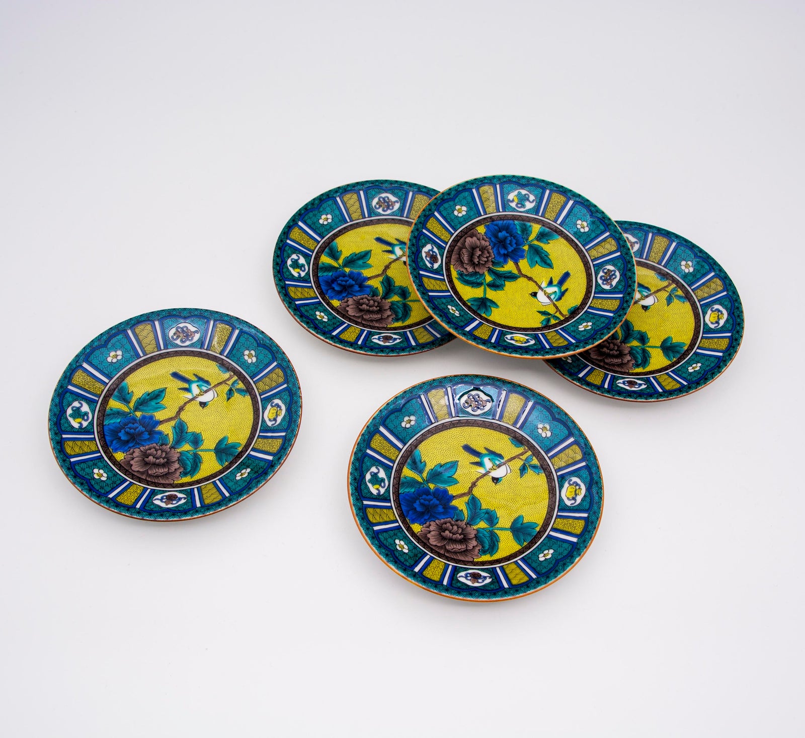 値下げ】【真正保証】 奥磯太覚 志野 皿 10客