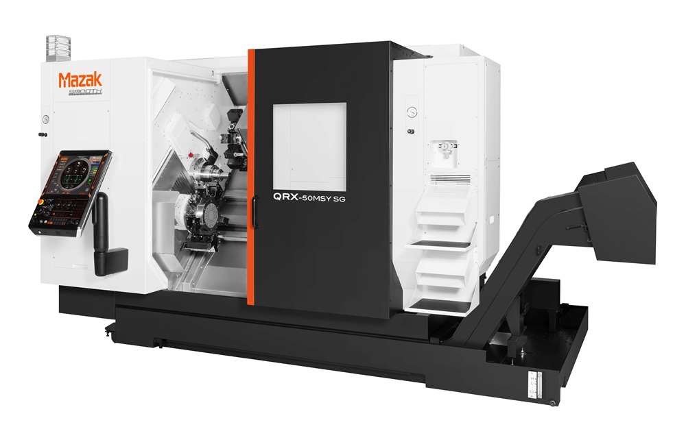 Yamazaki Mazak launches compact CNC lathe “QRX-50MSY SG