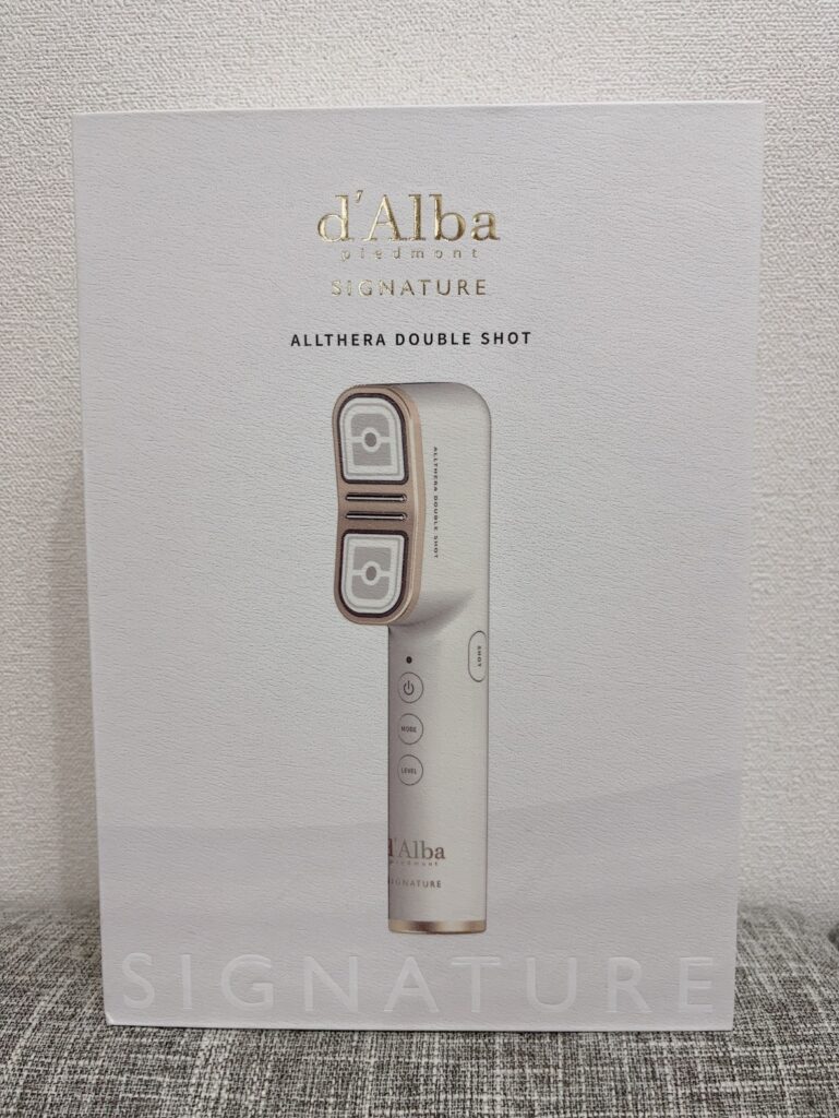 ダルバ】美顔器ガチレビュー！シグネチャーオルセラダブルショットの