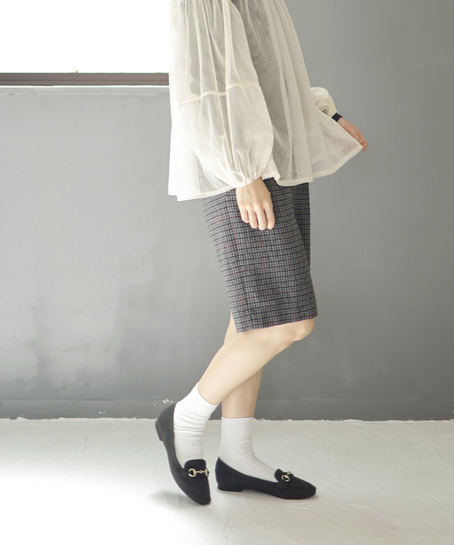 ビット付きスクエアトゥローファーパンプス△返品不可 | SESTO(セスト