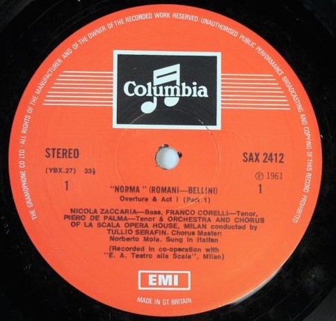 クラシックLPのラベル変遷 – 英COLUMBIA篇 | レコード買取【総合No.1