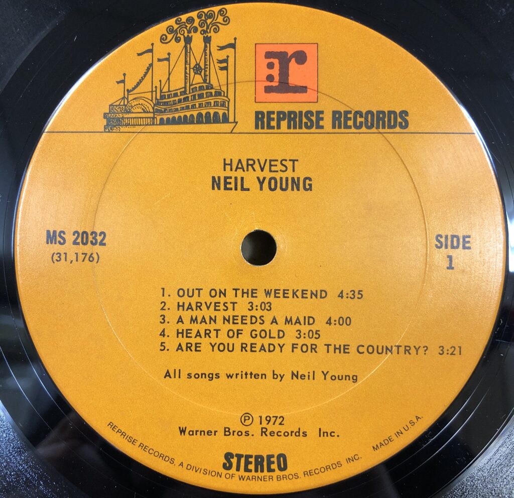 Neil Young / Harvest USオリジナル盤 | レコード買取【総合No.1】無料