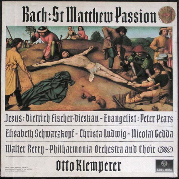 オットー・クレンペラー / バッハ:マタイ受難曲全曲 | レコード買取