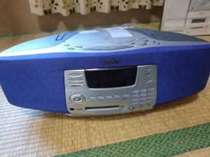 SONY MDCDラジオ ZS-M37 CD読み込まないジャンク修理 | 自由日記J
