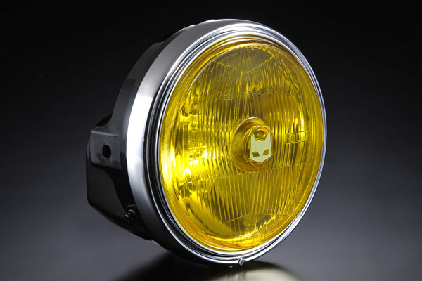 889ドライビングランプフルキット イエローレンズ メッキケース