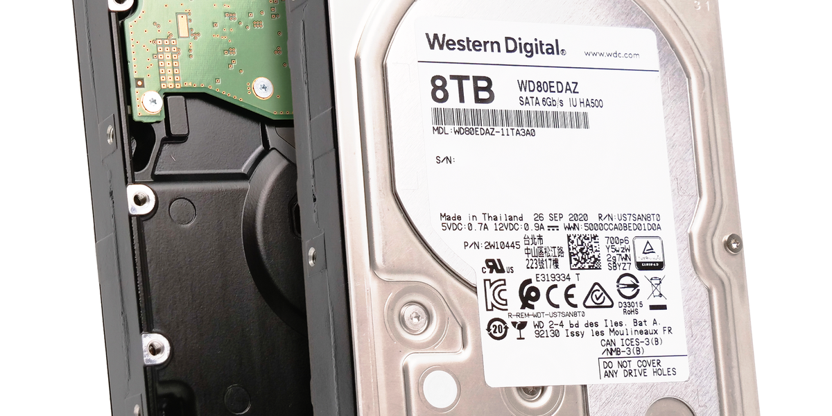 Western Digital WD80EDAZ-11TA3A0 8TB SATA 3.5