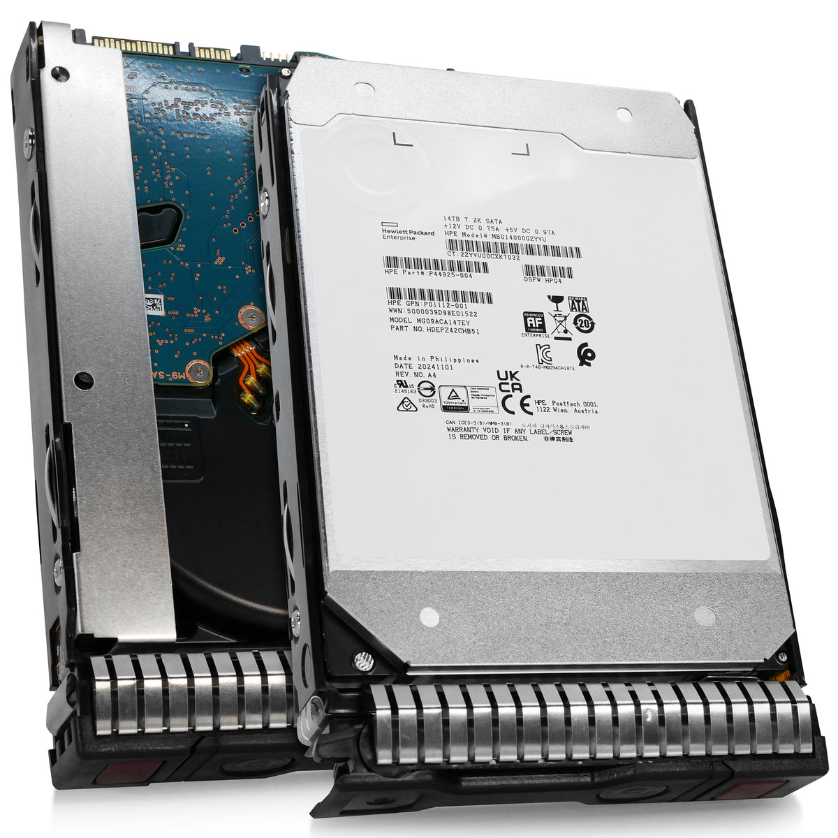 HP Generation 8 MB014000GZYVU 14TB SATA 3.5
