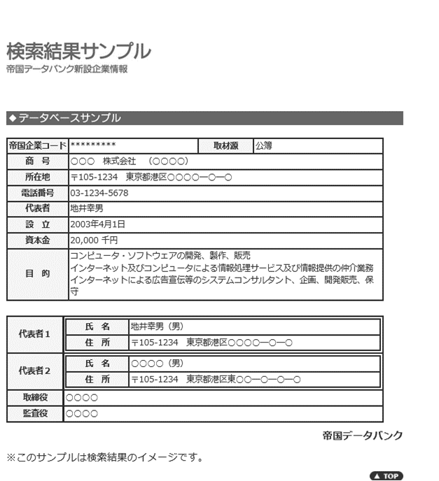 新設企業の情報が見つからず、あきらめていませんか？ - G-Search フル