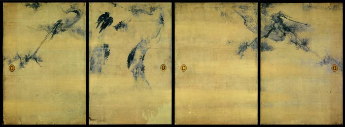 余白使いがスゴすぎる！孤高の絵師・海北友松の傑作「叭々鳥図」を