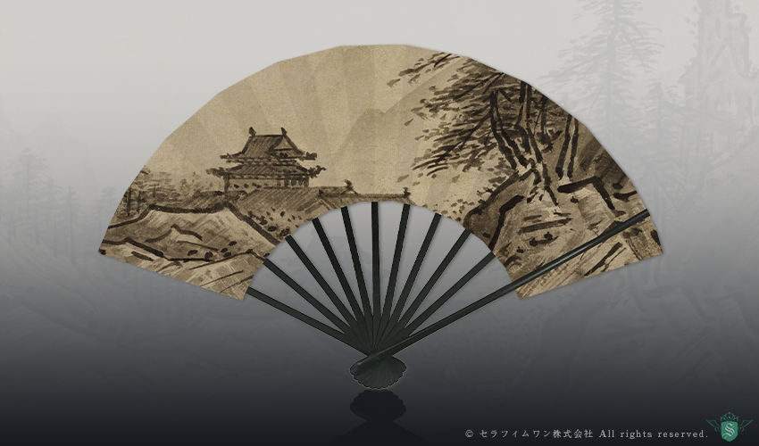 日本画 扇子 (10種) | ノベルティ制作ならセラフィムワン