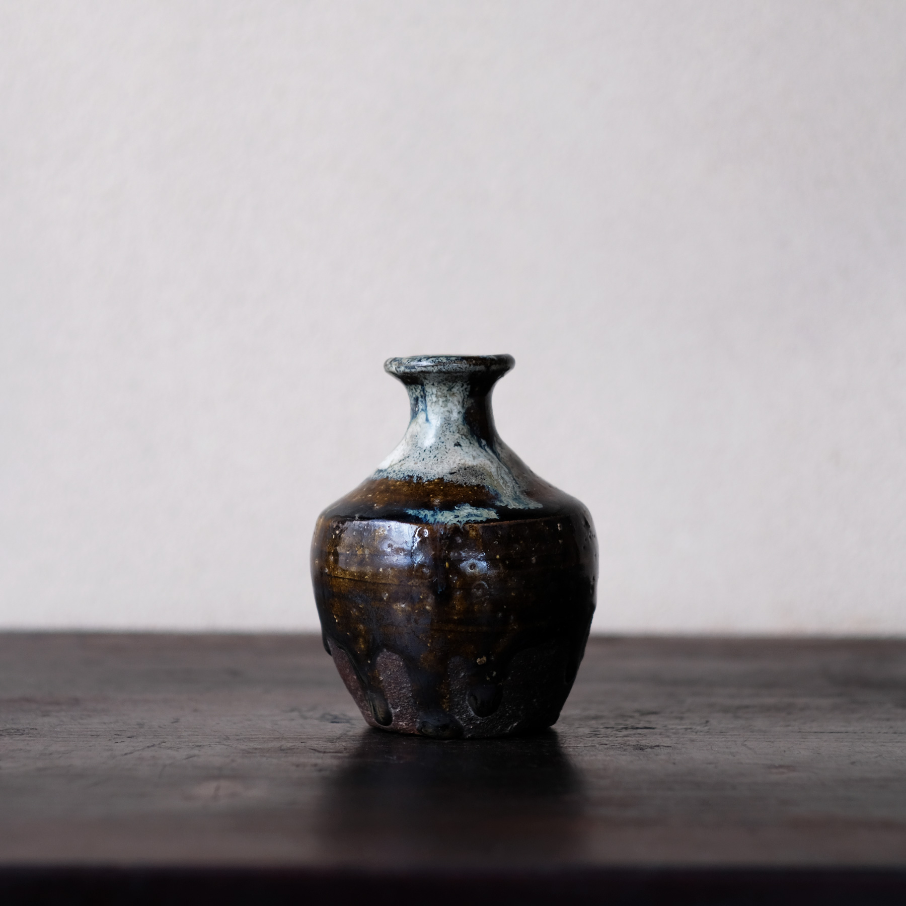 古唐津 朝鮮唐津 小徳利 銘 天山 | 骨董と詩学 Antique & Poetics | 蛇韻律