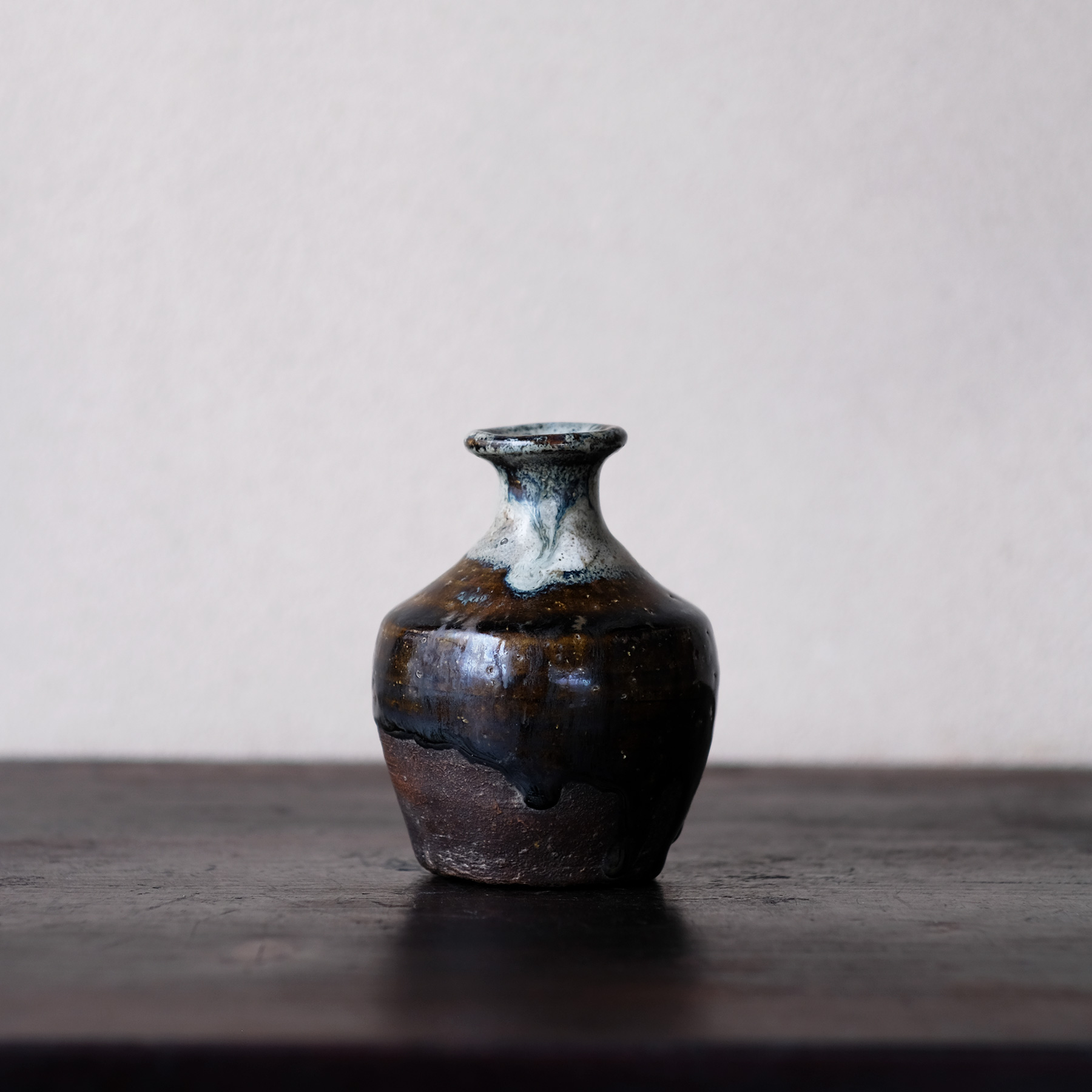 古唐津 朝鮮唐津 小徳利 銘 天山 | 骨董と詩学 Antique & Poetics | 蛇韻律