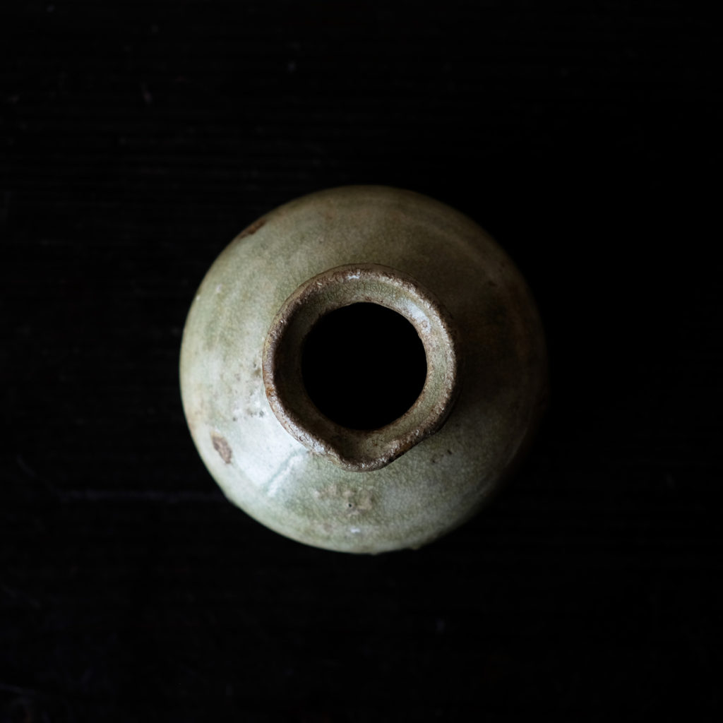 古瀬戸 灰釉鳶口小壺 | 骨董と詩学 Antique & Poetics | 蛇韻律