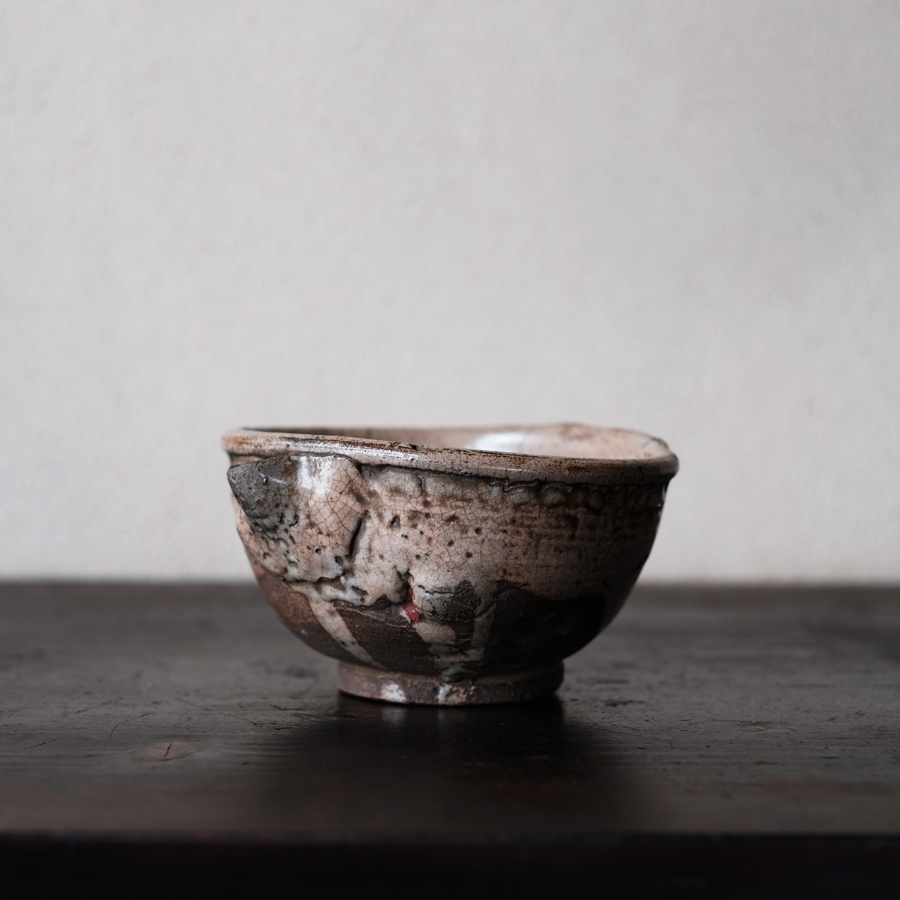 古唐津 無地唐津 片口茶碗 | 骨董と詩学 Antique & Poetics | 蛇韻律