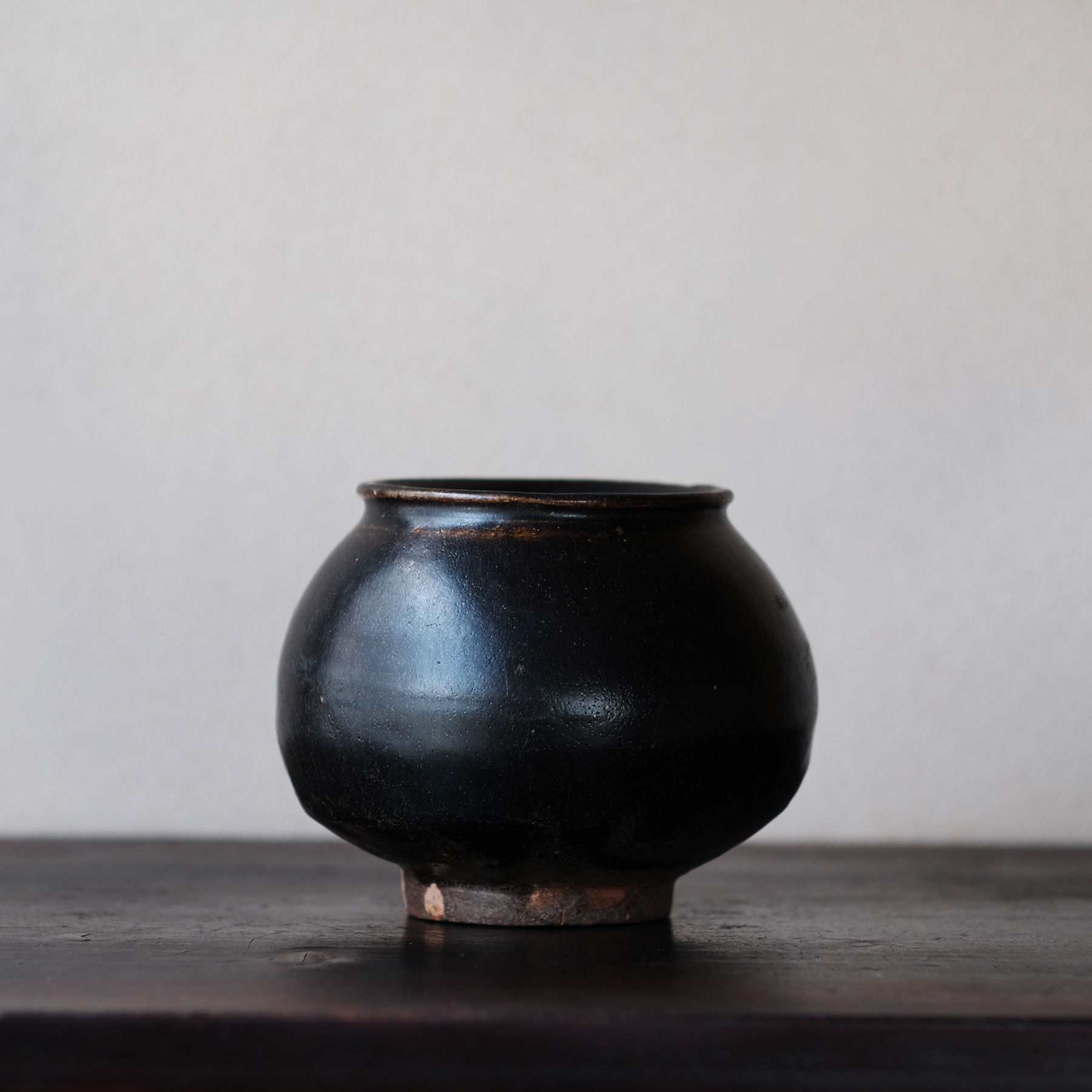 壷□朝鮮 奈波簾 水屋壷 水瓶 古壺 甕 涙艮 古玩 唐