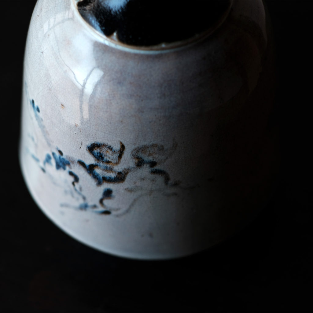 大堀相馬焼 走り駒文徳利 | 骨董と詩学 Antique & Poetics | 蛇韻律