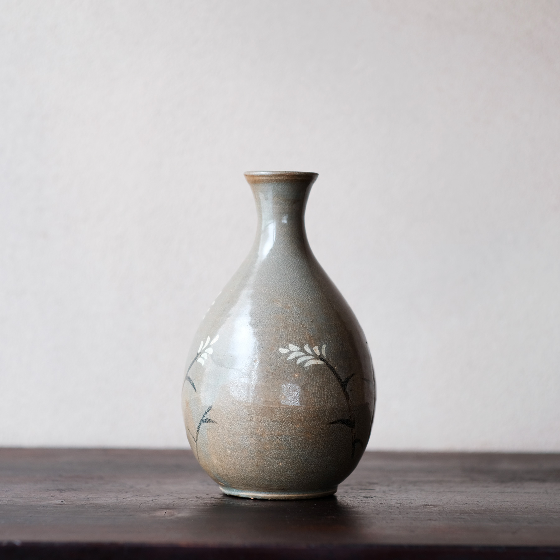 高麗 青磁白黒象嵌徳利 | 骨董と詩学 Antique & Poetics | 蛇韻律