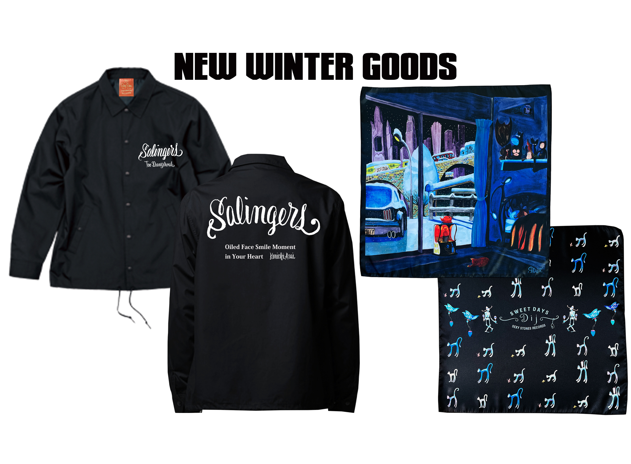 NEW WINTER GOODS！ - 浅井健一｜SEXY STONES RECORDS