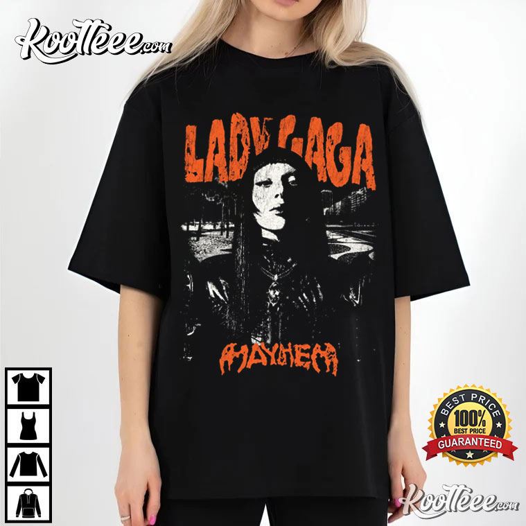 Lady Gaga Mayhem Merch T-Shirt