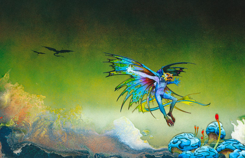 Gravy Train, Staircase to the Day Album Cover / Blue Demon, 1974