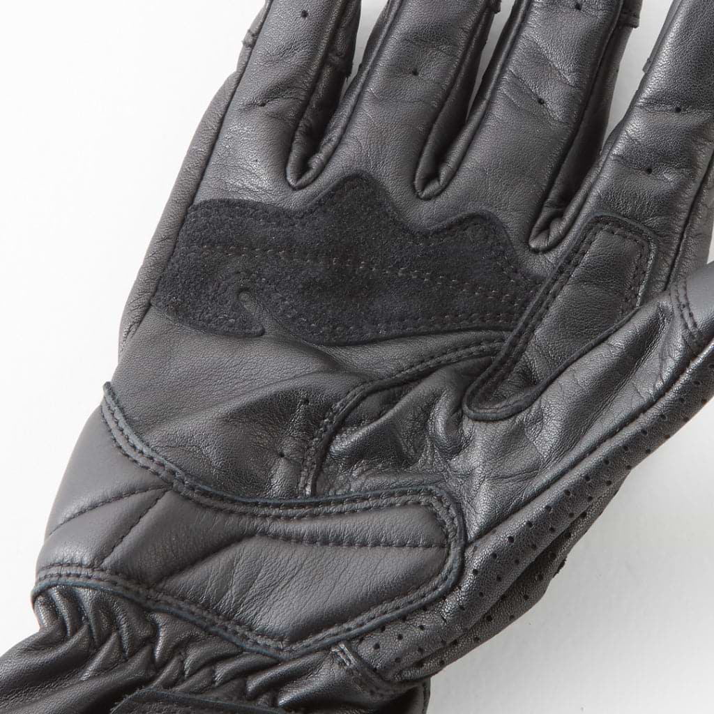 SUZUKI×KUSHITANI コラボ ライダーズメッシュグローブ【ブラック