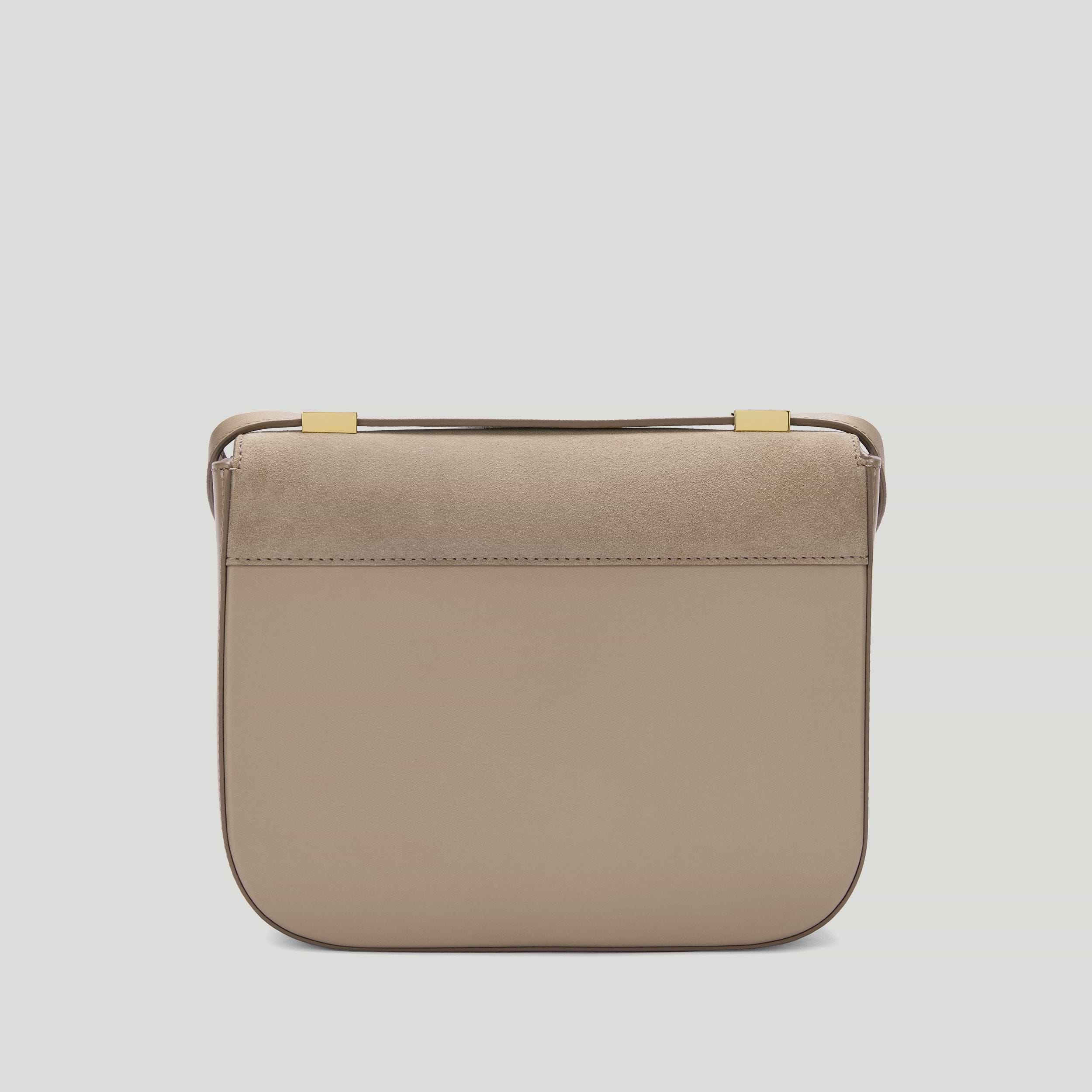 The Vancouver | Light Taupe Suede | DeMellier