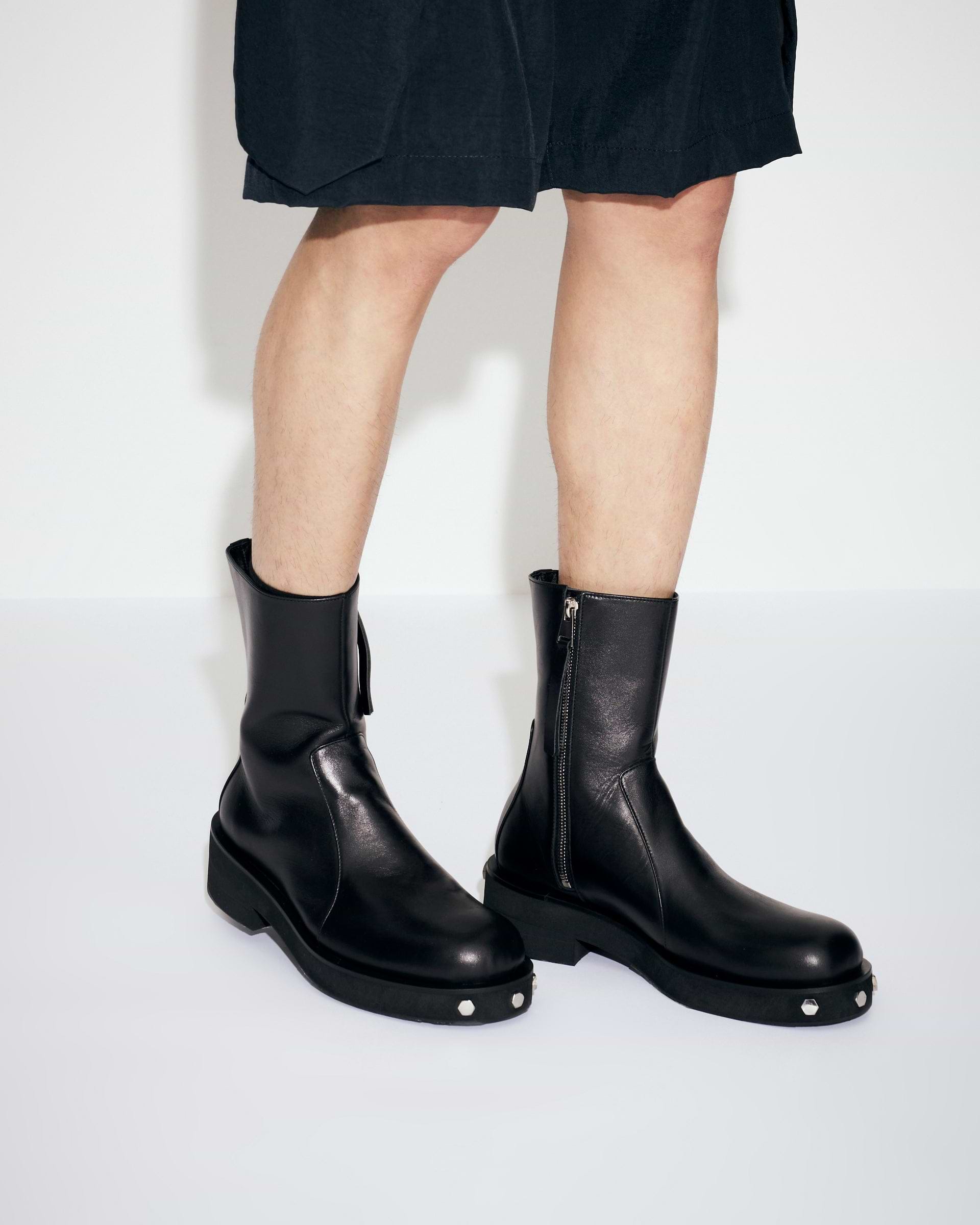 OUAT】アストロジップブーツ | Size40-43 ブラック | F/STORE