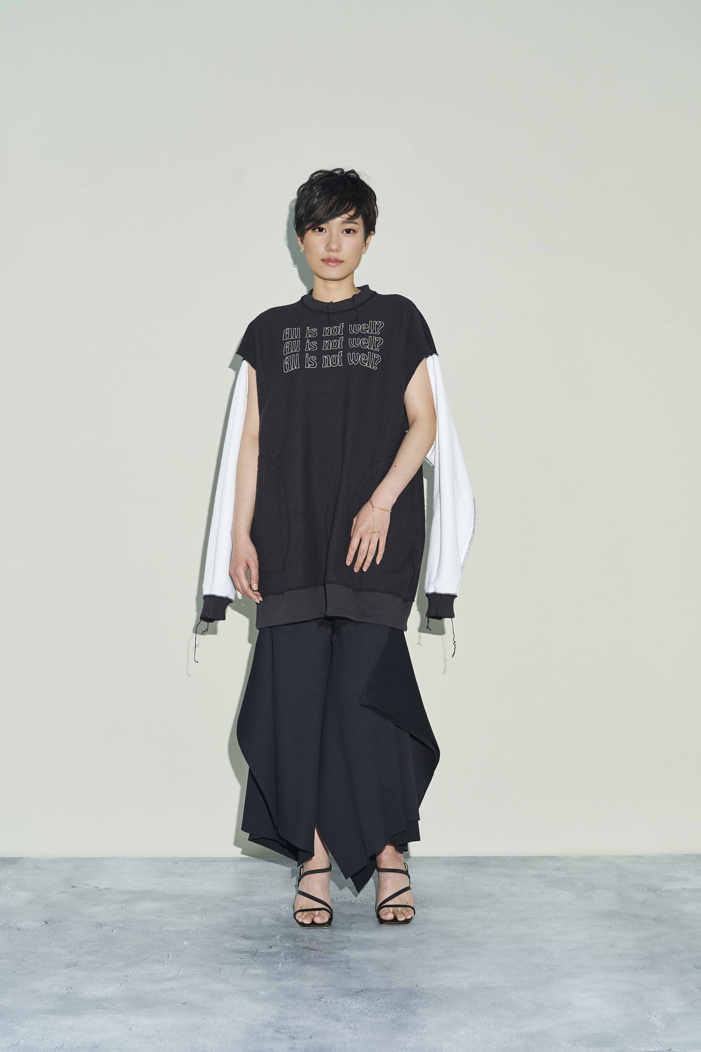 kotohayokozawa】リバーシブルロングスウェット – ファッション