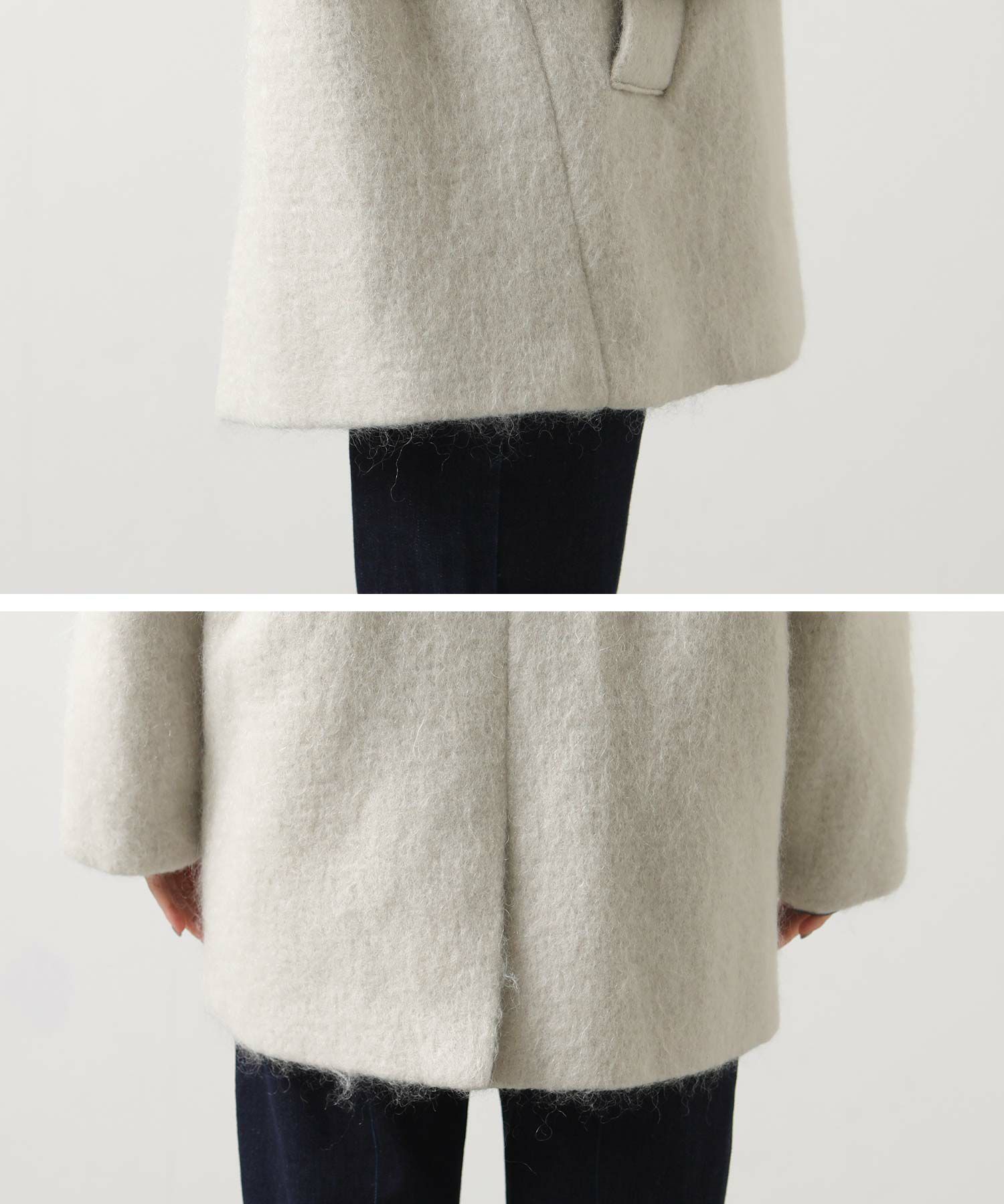 Gready BrilliantモヘアシャギーPコート | SEKIMIKI Online