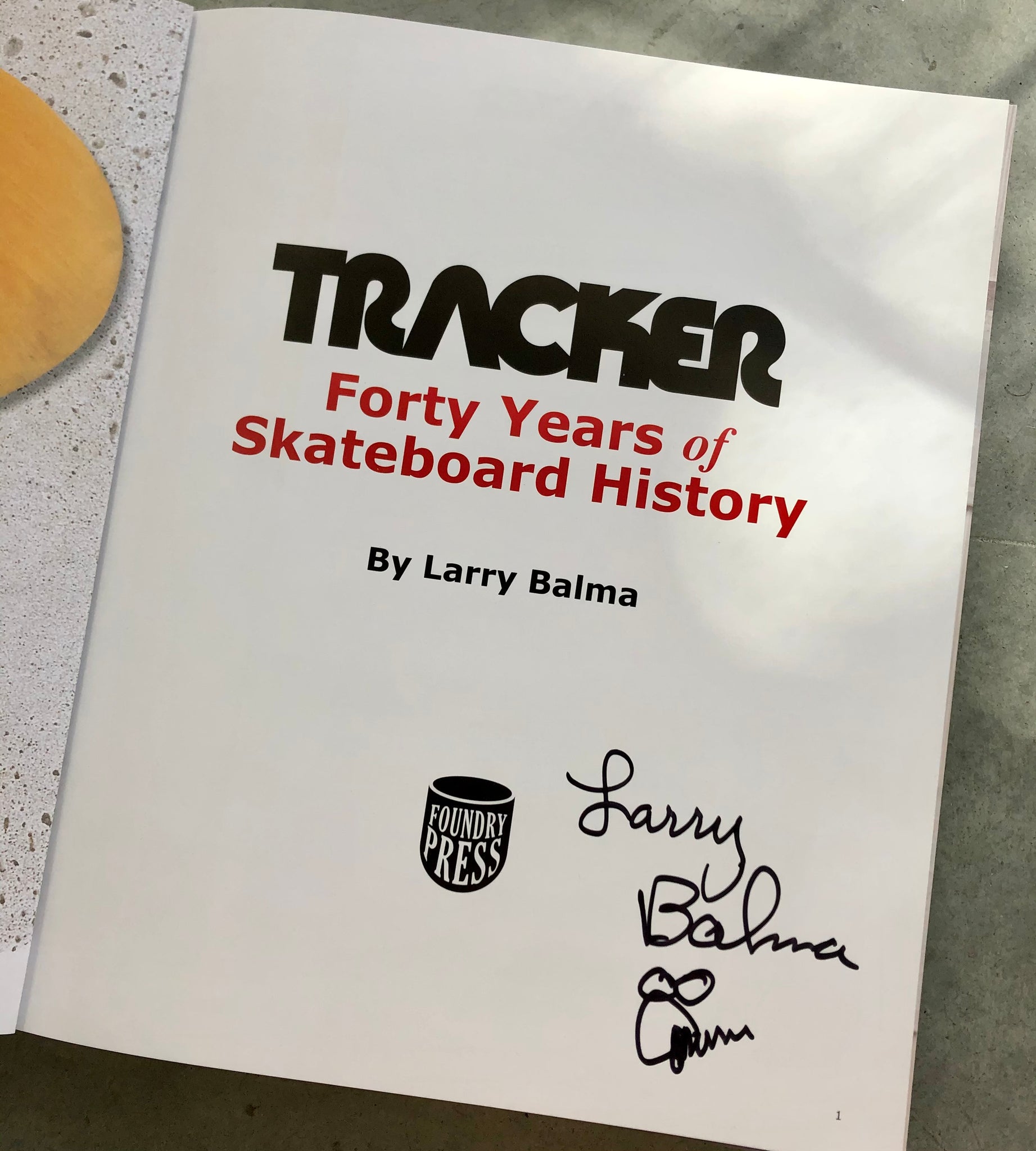 Tracker Trucks Hard Cover Book – Skateboarding Hall of Fame