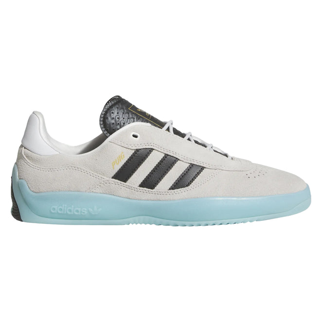 Adidas Puig Crystal White/ Light Aqua Shoes — Skatepark of Tampa
