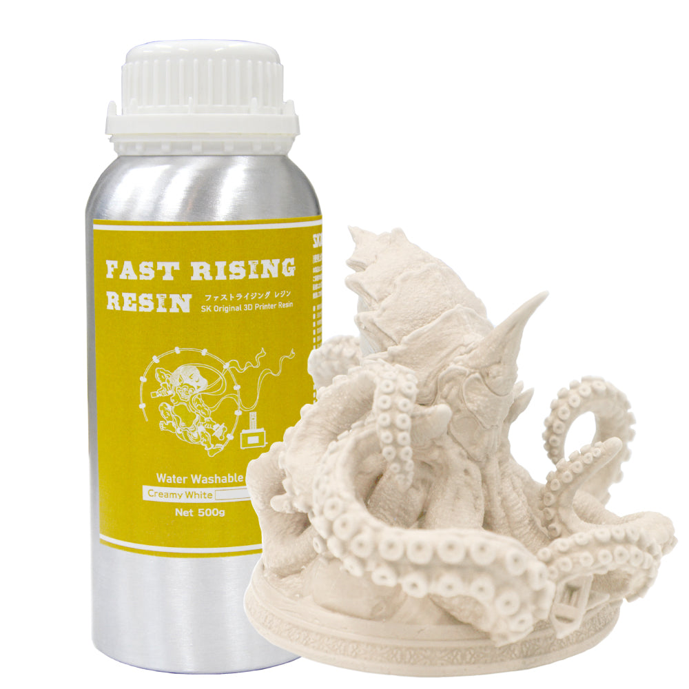 SKファストライジングレジン（水洗いレジン） – 3Dプリンターとレジン