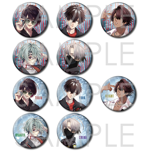 CARNELIAN BLOOD EROSION ビッグ缶バッジ2021 Vol.5 | 乙女向け通販