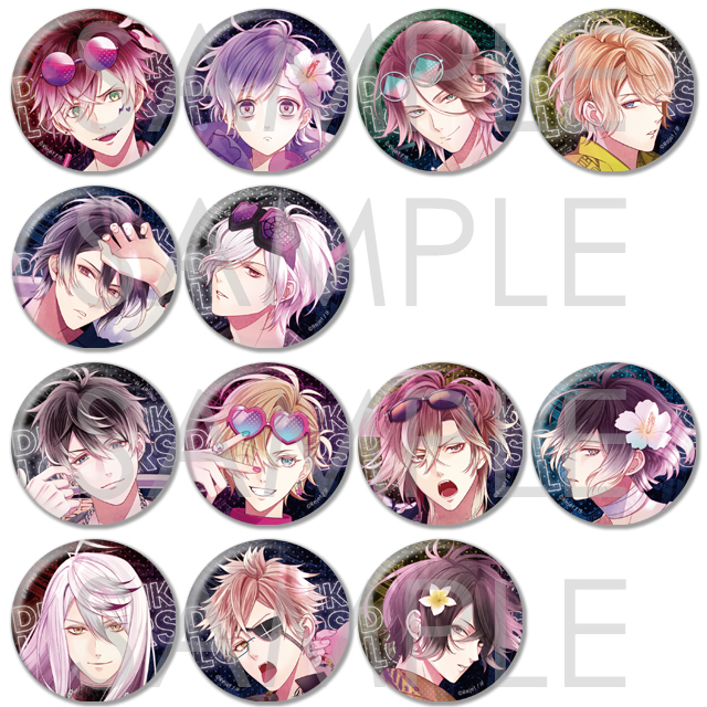 DIABOLIK LOVERS Night Pool Party ビッグ缶バッジ | 乙女向け通販