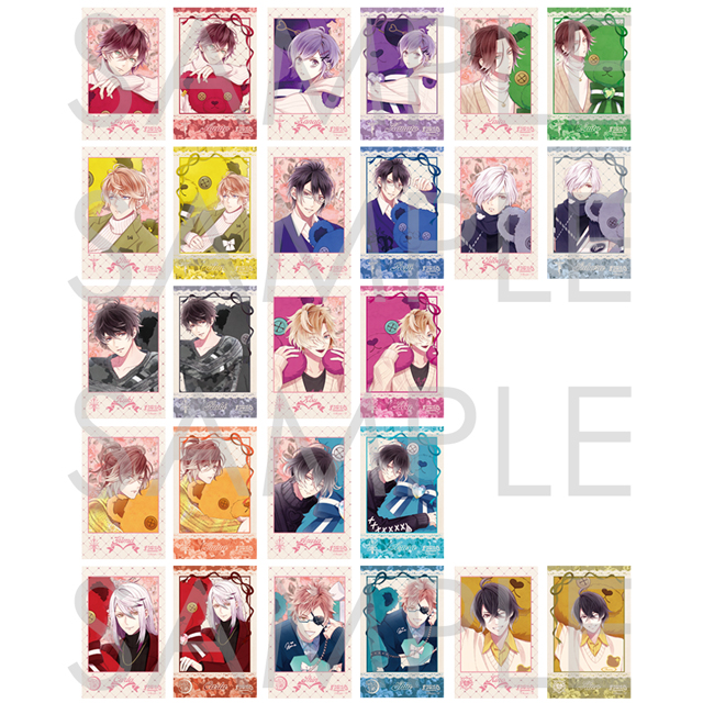 DIABOLIK LOVERS Valentine Bears ポラ風ラメカード | 乙女向け通販