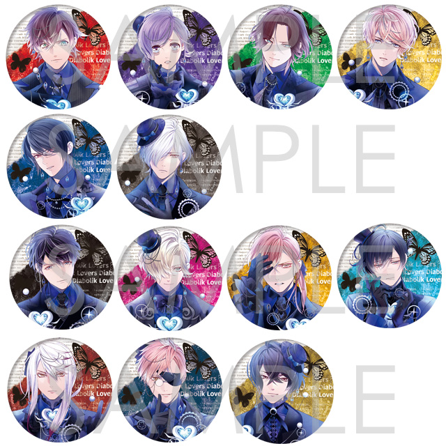DIABOLIK LOVERS SECRET DISPLAY ビッグ缶バッジ | 乙女向け通販サイト