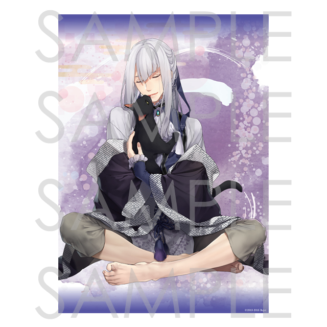 剣が君 剣が猫 タペストリー 黒羽 実彰 | 乙女向け通販サイト「SKiT