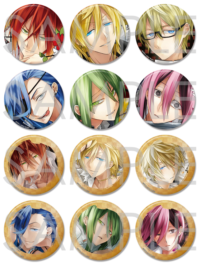 VANQUISH BROTHERS ビッグ缶バッジ2016 Vol.1 | 乙女向け通販サイト