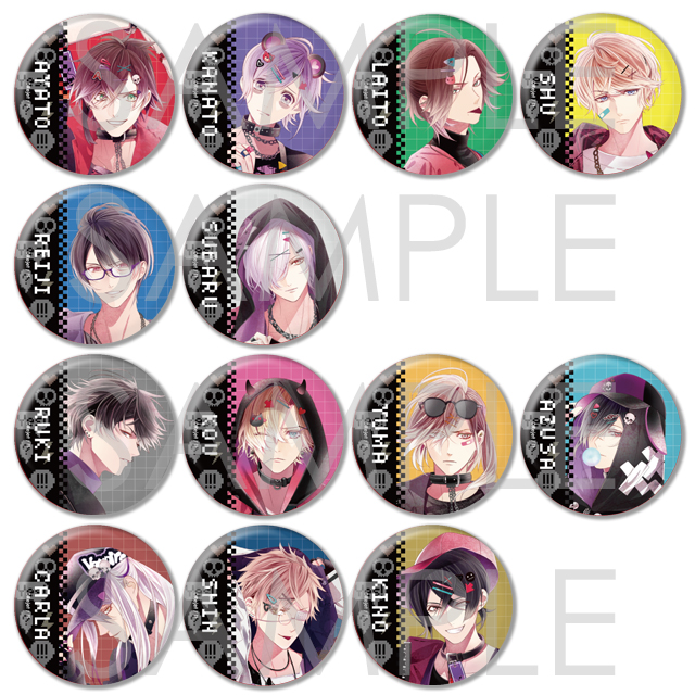 DIABOLIK LOVERS ▽Yammy Yamme×Bad Blood▽ ビッグ缶バッジ | 乙女