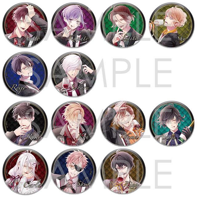 DIABOLIK LOVERS CLUB真万魔殿 ビッグ缶バッジ | 乙女向け通販サイト